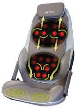 Masāžas krēsls Homedics BMSC-5000H-EUX Shiatsu, pelēka