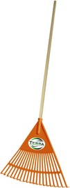 Terra HF-060W Leaf Rake 20T with Wooden Handle 440mm