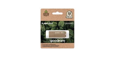 USB atmintinė Goodram UME3, ruda, 64 GB