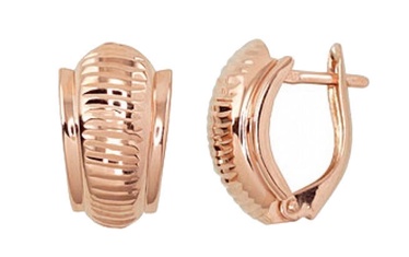 Diamond Sky Gold Earrings Classic III