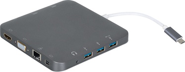 eSTUFF ES623008GR USB-C Docking Hub