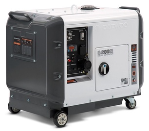 Daewoo DDAE 9000SSE Diesel Generator White/Grey