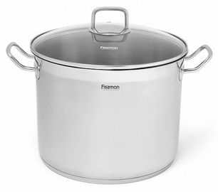 Fissman Tahara Stockpot With Glass Lid 30x21.5cm 15.2l