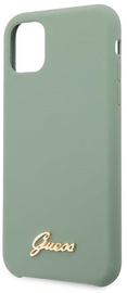 Guess Vintage Gold Back Case For Apple iPhone 11 Pro Max Green