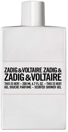 Zadig & Voltaire This Is Her! Shower Gel 200ml
