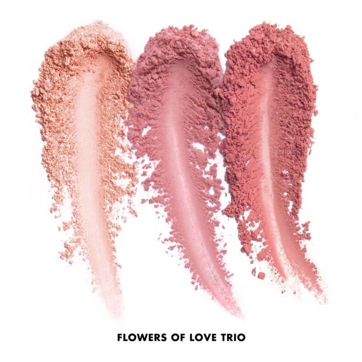 Vaigu sārtums Milani Rose Blush Trio 01 Flowers Of Love, 12 g