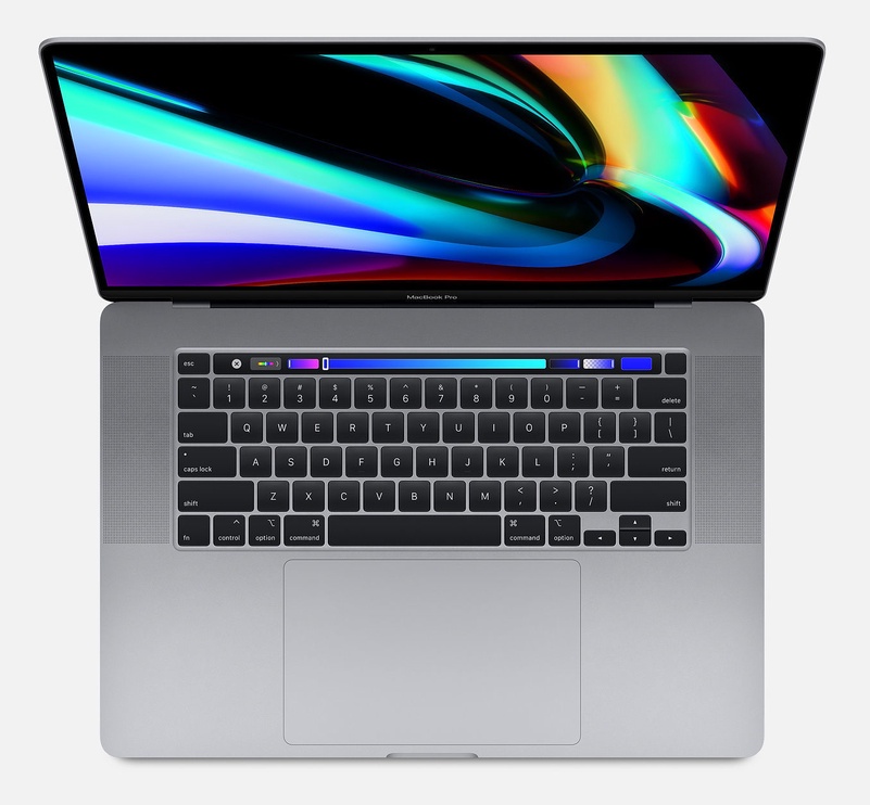 Ноутбук Apple MacBook Pro 16 MVVK2ZE/A, Intel® Core™ i9-9880H, 16 GB, 1 TB, 16 ″, AMD Radeon Pro 5500M, серый