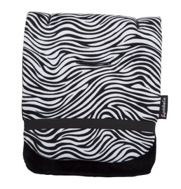 Подкладка для коляски Cuddle Co Zebra, белый/черный