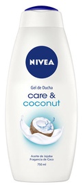 Гель для душа Nivea Care & Coconut, 750 мл