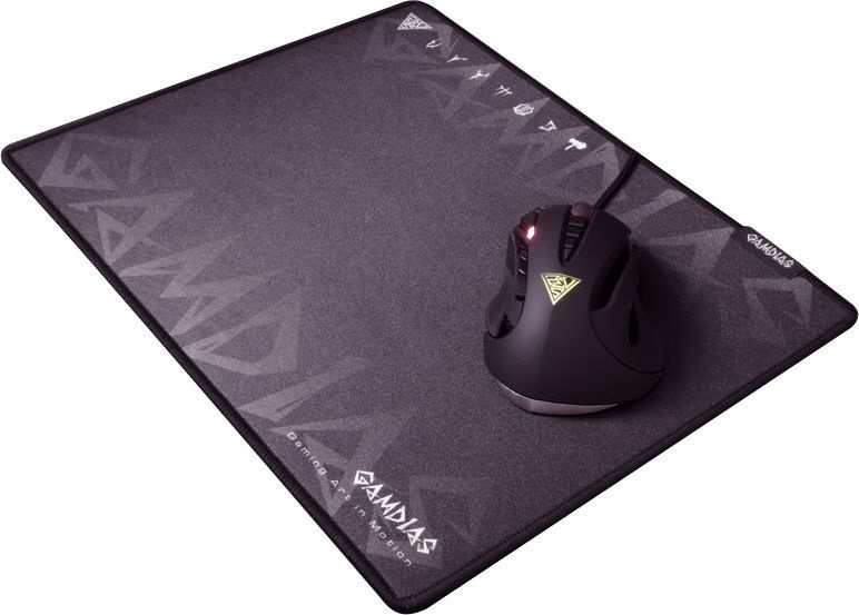 Hiirematt Gamdias NYX Speed Medium, 28 cm x 35 cm x 0.4 cm, must