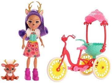 Кукла Mattel Enchantimals Bike Buddies GJX30