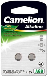 Camelion AG9 Alkaline Buttoncell Battery x 2