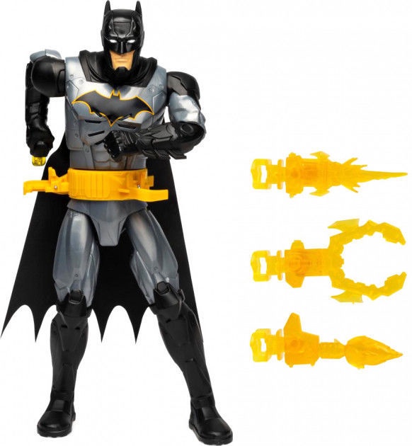 Rotallietu Figurina Spin Master Dc The Caped Crusader Deluxe Batman 6055944 Ksenukai Lv