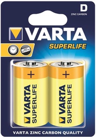 Varta Super Life Battery 2x D