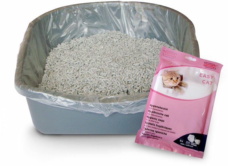 Мешки Europet Bernina Cat Toilet Bags, полиэтилен (pe100), 5 шт.