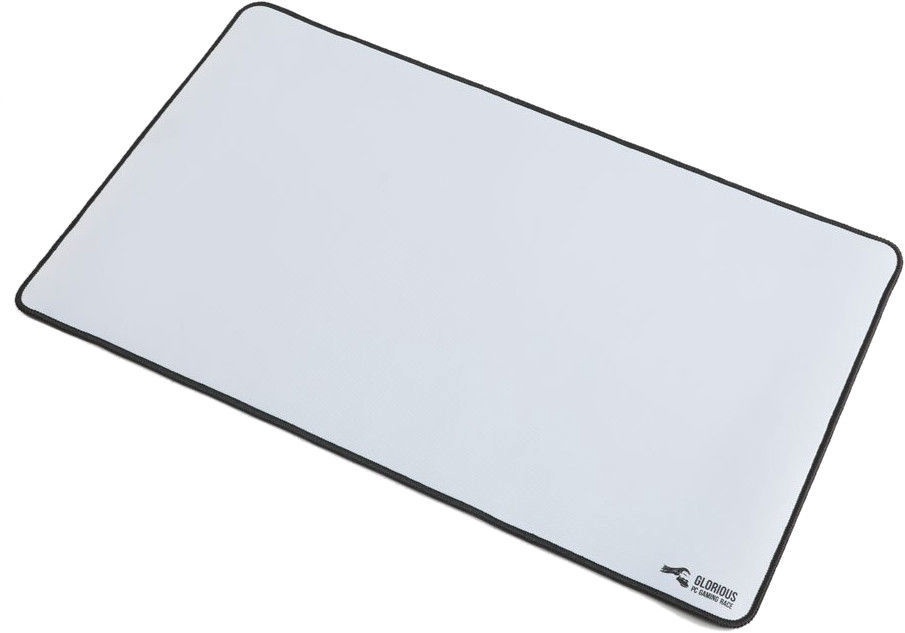 glorious white mouse pad xl