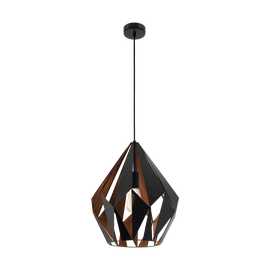 Pakabinamas šviestuvas Eglo Vintage Carlton 1 49878, 1 x 60W E27