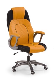 Kontoritool Halmar Viper, must/oranž