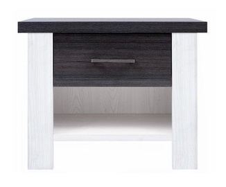 Naktinis staliukas Black Red White Luca Sibiu Larch/Pine