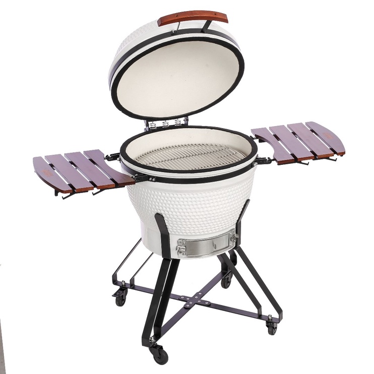 Grill TunaBone Kamado Classic 23'', valge, 70 cm