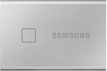 Жесткий диск (внешний) Samsung T7 Touch 500GB Silver