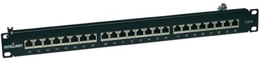 Intellinet Patch Panel 19'' STP CAT 6 RJ45 x 24 Black