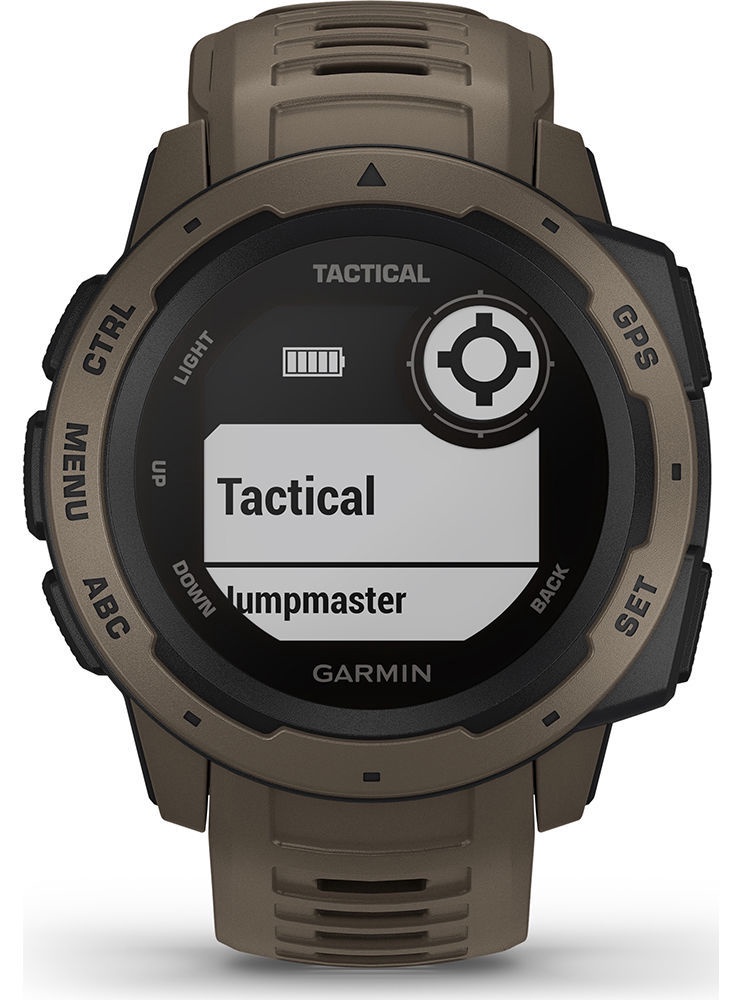 Nutikell Garmin Instinct Tactical, pruun