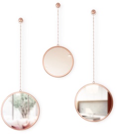 Umbra Dima Round Mirror Copper