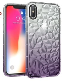 Mocco Trendy Diamonds Back Case For Huawei Mate 20 Lite Purple