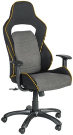 Офисный стул Comfort, 47 - 57 x 53 x 120 - 130 см, черный/oранжевый/серый