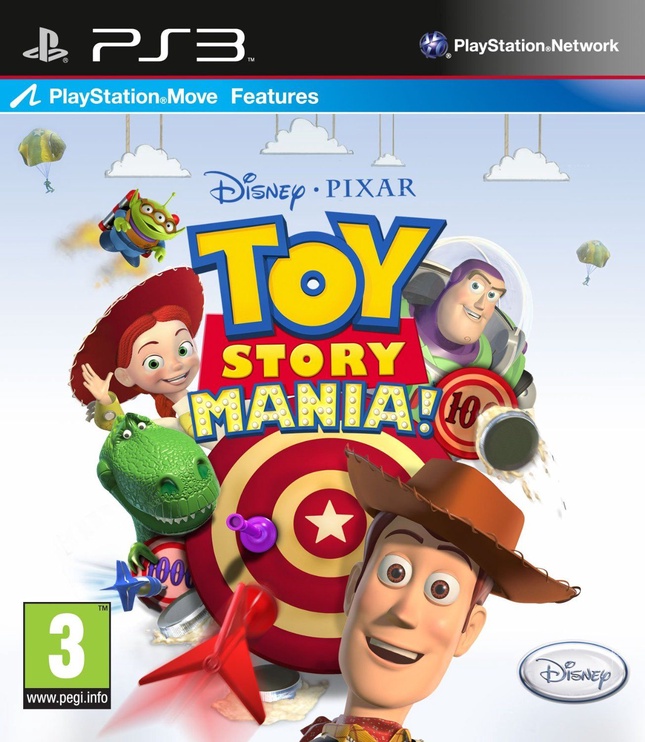 PlayStation 3 (PS3) žaidimas Disney Interactive Studios Toy Story Mania Move
