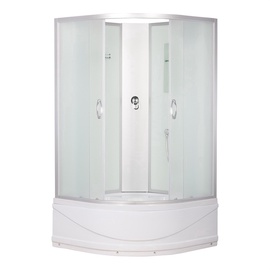 Kabīne dušas 3509tpe-c3 90x90+paliktn 5d (erlit)