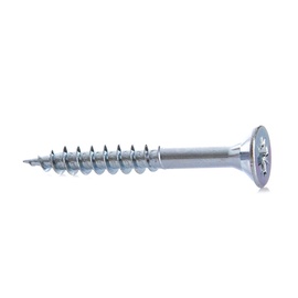 SKRŪVE KOKA 5.0X40/24 BALTS ZN (500)