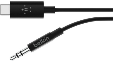 Belkin Adapter USB-C To 3.5mm Audio 1.8m Black