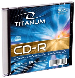 Esperanza 2029 CD-R Titanum 52x 700MB Slim Jewel Case 200pcs
