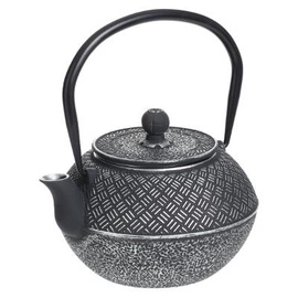 Чайник Cast iron teapot rice 1l black