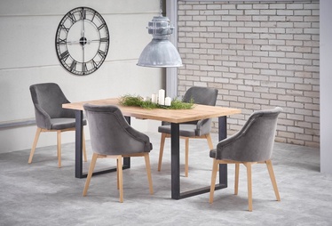Pusdienu galds Halmar Venom Wotan Oak, 900x1600x740 mm