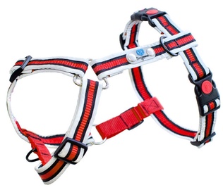 Dogcessories Reflective Anti Pull Plus Dog Harness L Red