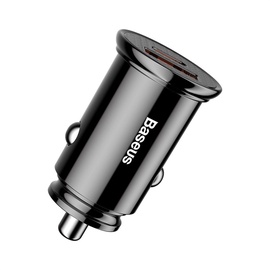 Зарядное устройство Baseus, USB 3.0/USB Type C, черный