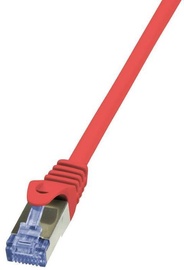 LogiLink CAT 6a S/FTP Cable Red 7.5m