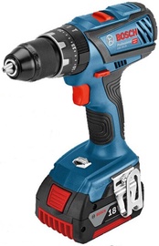 Аккумуляторная ударная дрель-шуруповерт Bosch GSB 18V-28 2x4.0Ah GAL 18V-40, 18 В, 4000 мАч