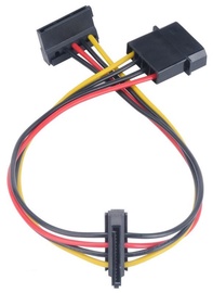 Akasa Adapter Molex to SATA x2 0.3m
