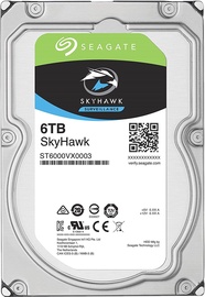 Жесткий диск (HDD) Seagate Skyhawk, 3.5", 6 TB