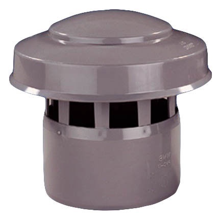 Вентиляционный козырек для внутренней канализации Wavin Optima, 110 мм