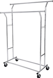 Songmics Coat Rack Silver 129x55x172cm