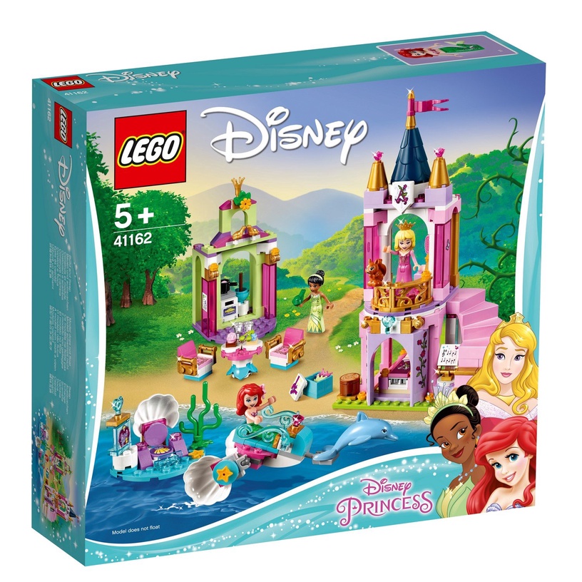 Konstruktor LEGO® Disney Princess Ariel, Aurora, and Tiana's Royal Celebration 41162 41162, 289 tk