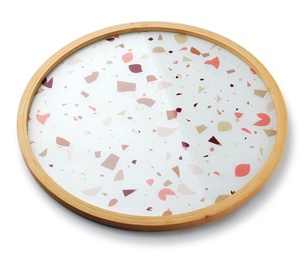 Mondex Terrazzo Round Tray 38x2cm