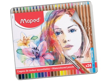Цветные карандаши Engsig Nordic Watercolor, 24 шт.