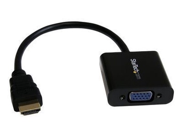 Adapteris StarTech HDMI To VGA VGA, HDMI, 0.24 m, melna