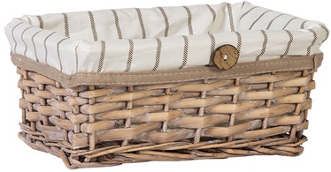 Home4you Basket Willi 5 26x18xH12cm Light Brown